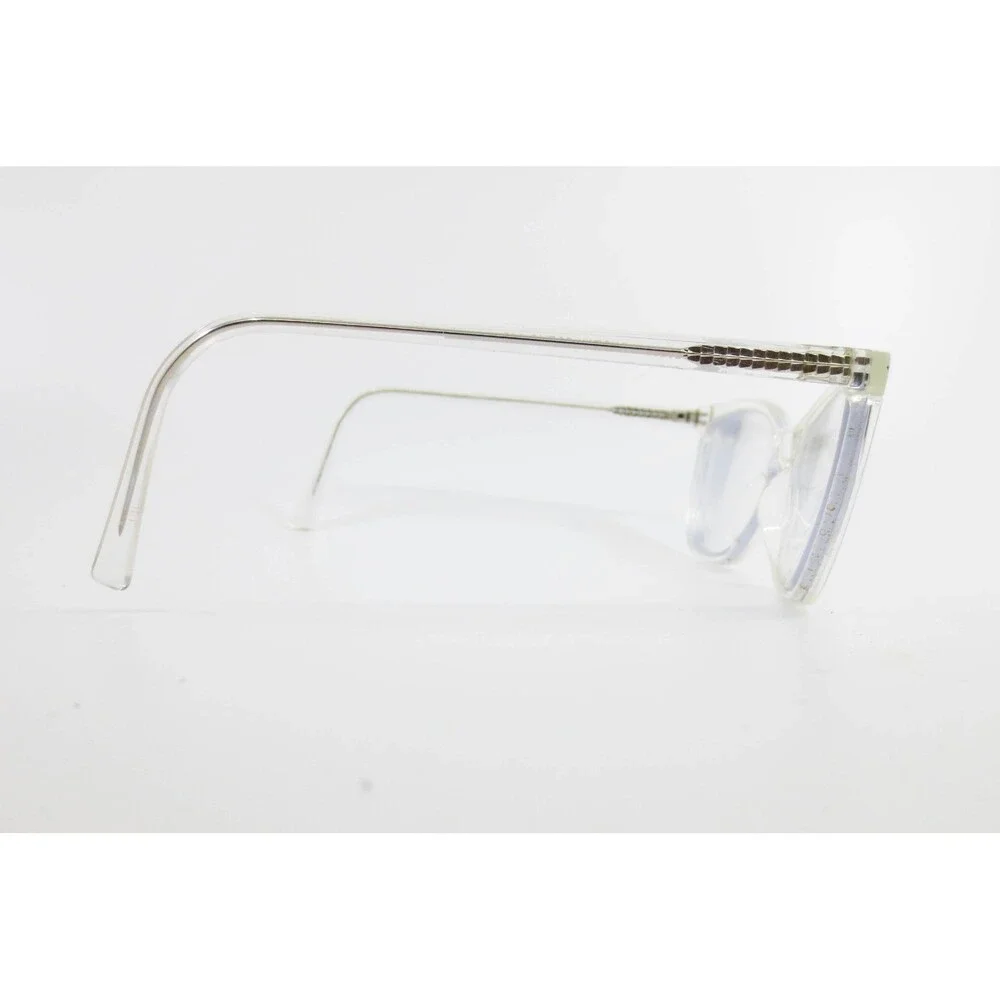 Warby Parker WP 20208 Crystal Eyeglasses Clear Cat Eye Frames 56-16-145 Womens